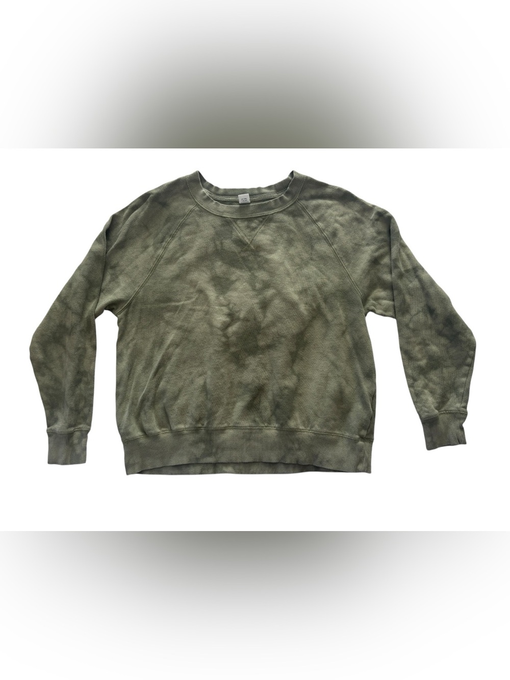 Old Navy Olive Pullover Sweatshirt